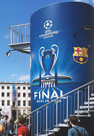 Champions League Aussichtstürme