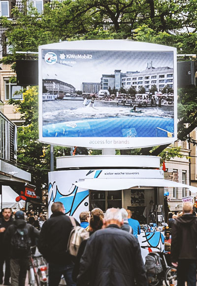 AdScreenTower – LED-Werbetürme