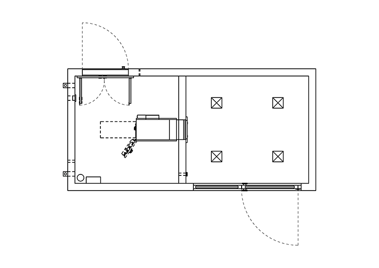 Technical drawing VAR 5 Midi