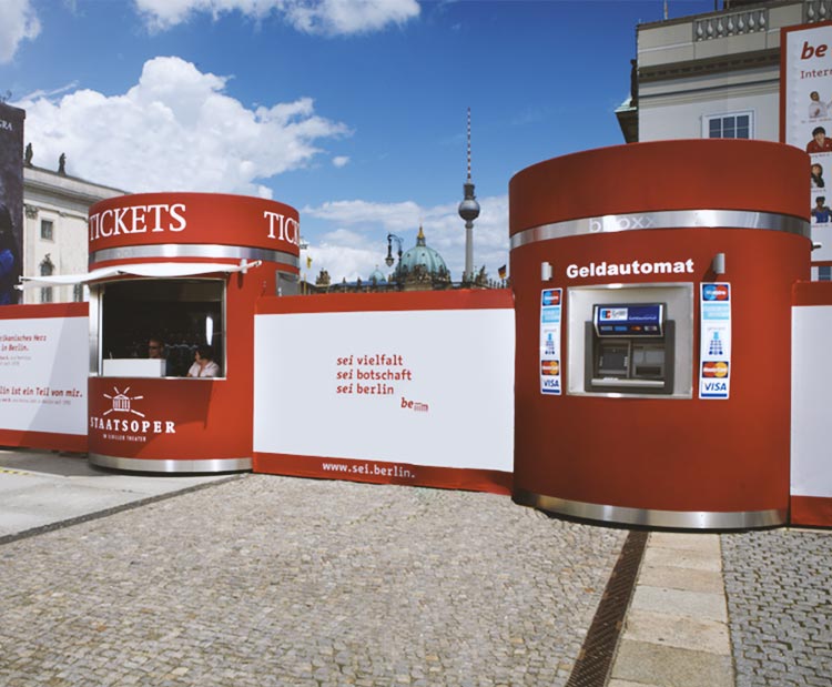 SB-Pavillons – Aufstellung 2