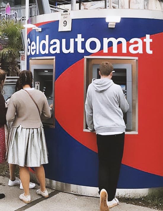 Oktoberfest Geldautomat